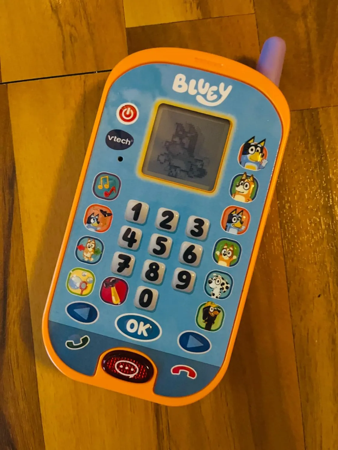 VTech Bluey Lernhandy Lernspielzeug mit Originalstimmen 3-6 Jahre