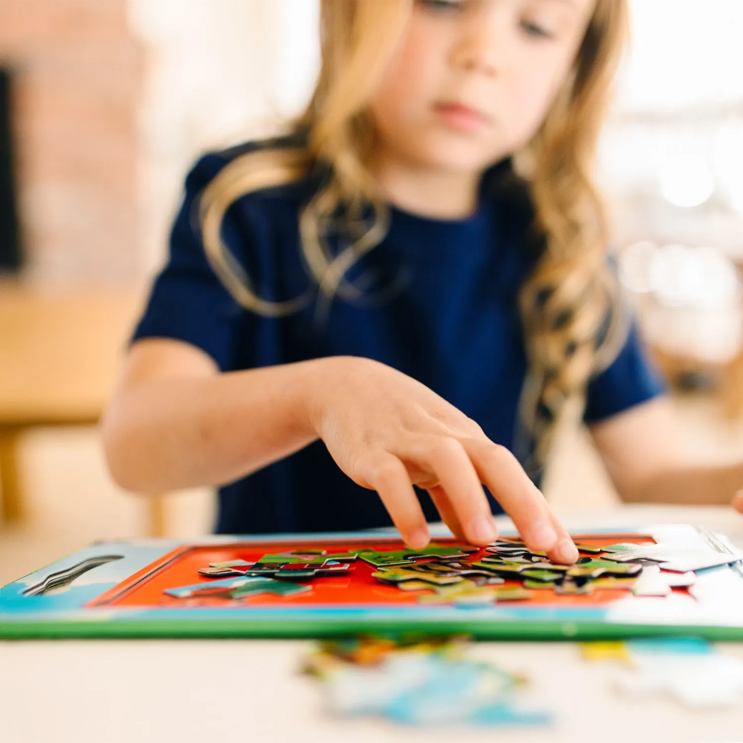 Melissa & Doug Take-Along Bauernhof Magnetpuzzle 2x15-tlg