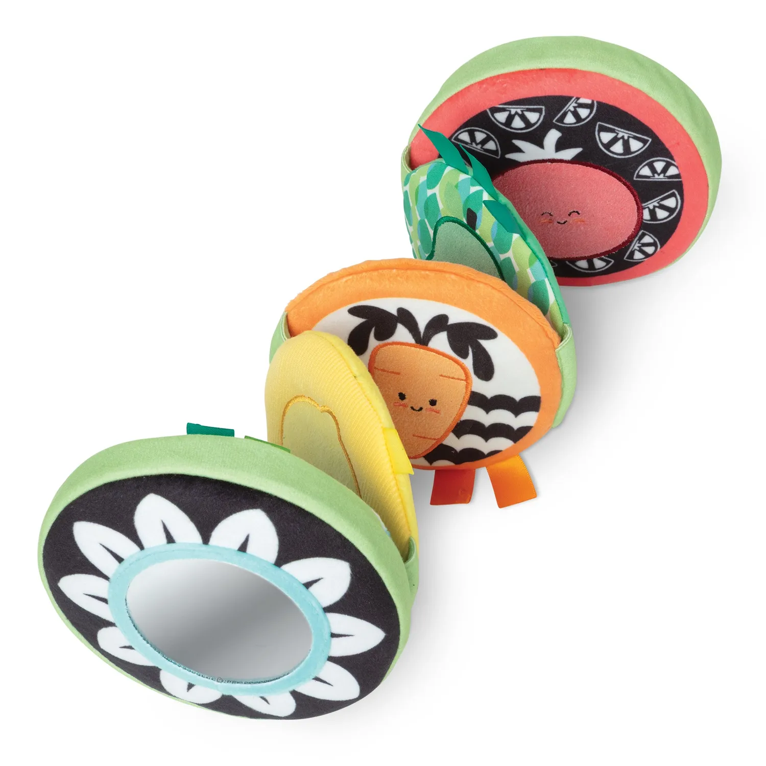 Melissa & Doug Farmers Market Tummy Time Rolle für Babys
