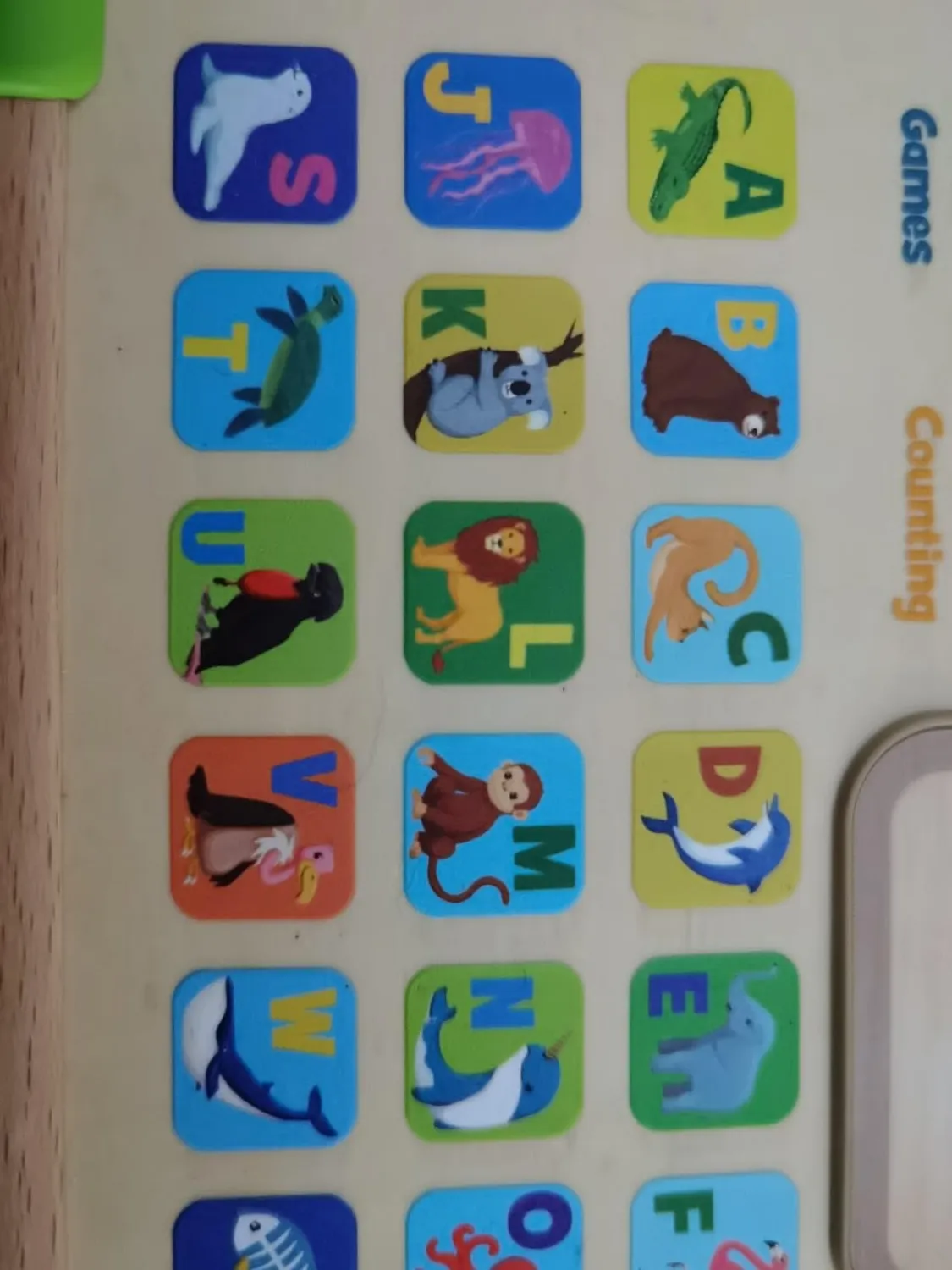 VTech Holz-Lerntablet interaktiv FSC ab 1 Jahr 26 Tasten