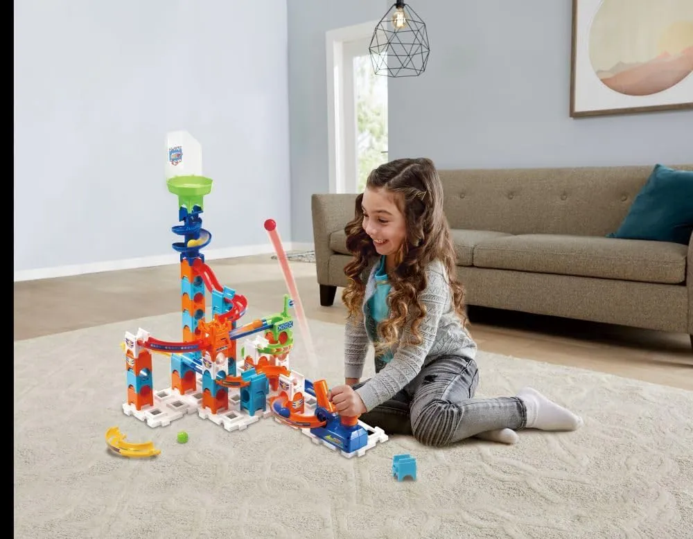 VTech Marble Rush Spiral City 503603 Murmelbahn 62 Teile