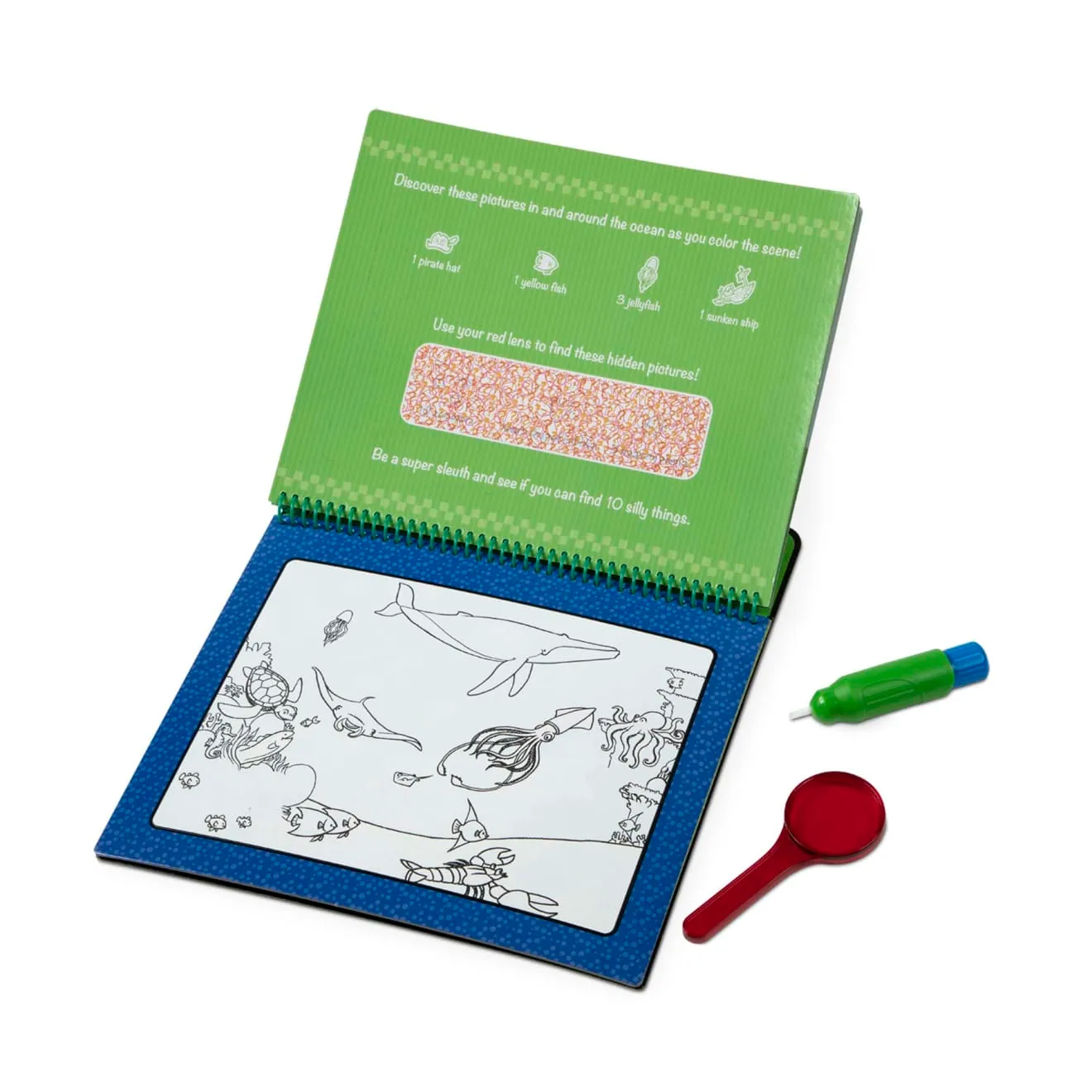 Melissa & Doug Water Wow! Animal Antics Wassermalbuch Deluxe