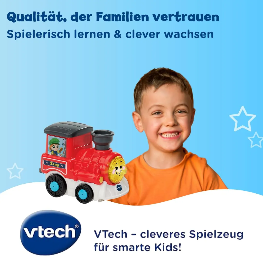 VTech Tut Tut Baby Flitzer Bahnhof Spielset mit Zug + Waggons