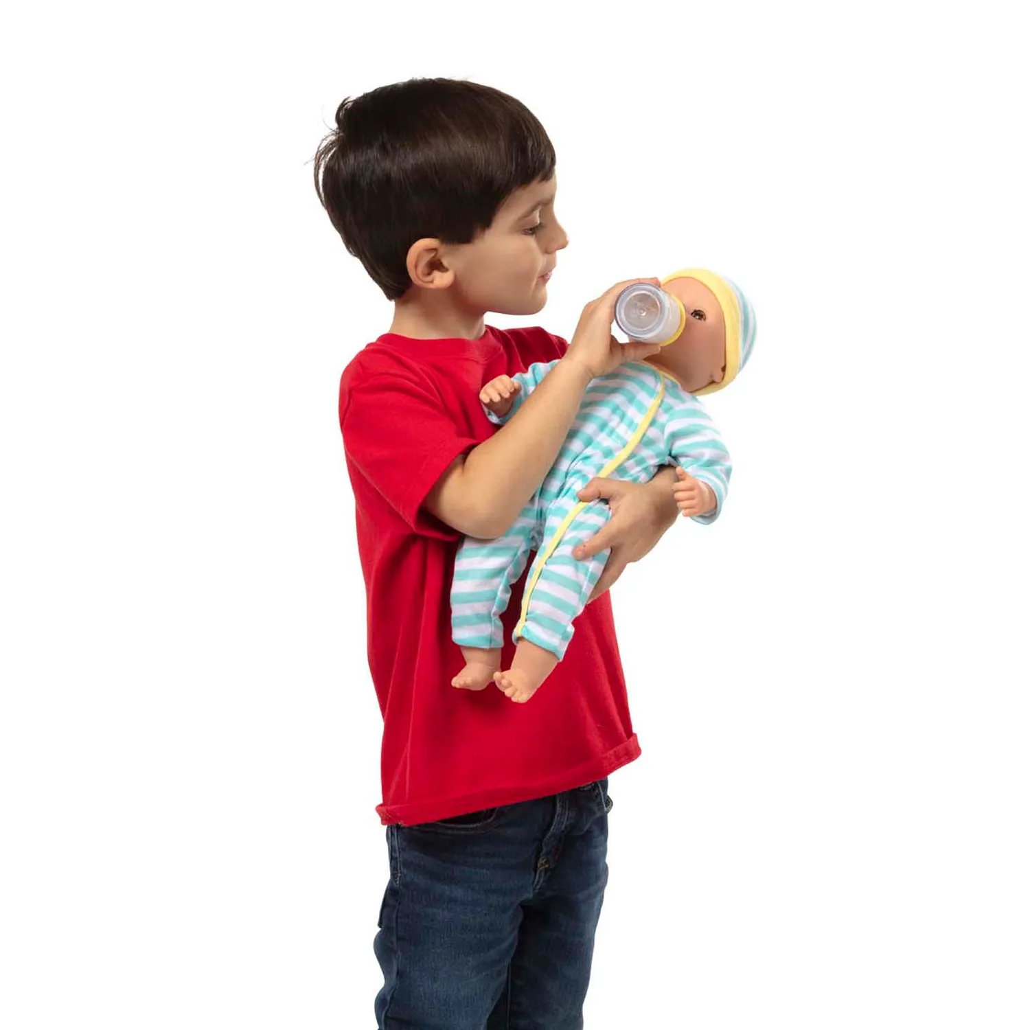 Melissa & Doug Mine to Love Stubenwagen Puppen-Set Stoff