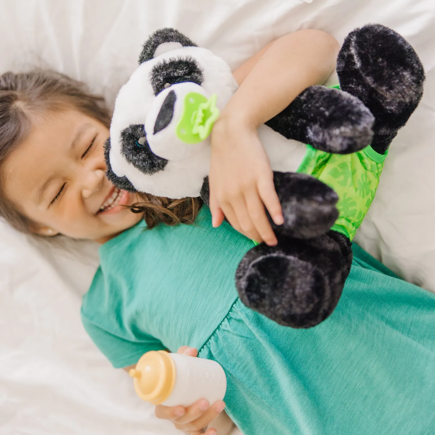 Melissa & Doug Baby Panda Kuscheltier Plüsch 28 cm