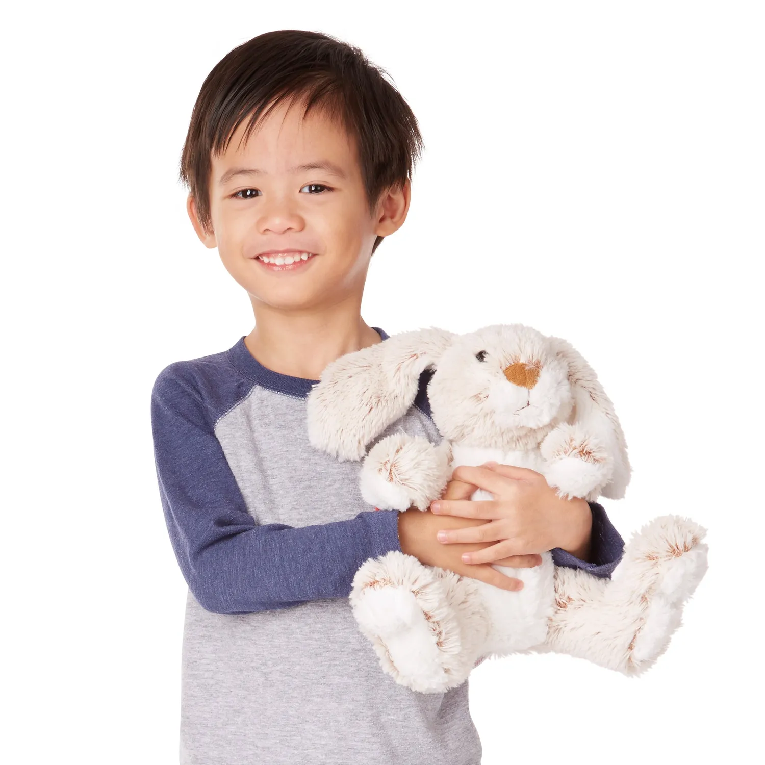 Melissa & Doug Burrow Bunny Plüschtier 23 cm für Babys