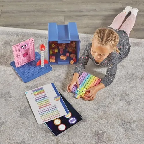 Learning Resources MathLink Cubes Heroes with Zeroes Set 616 Teile