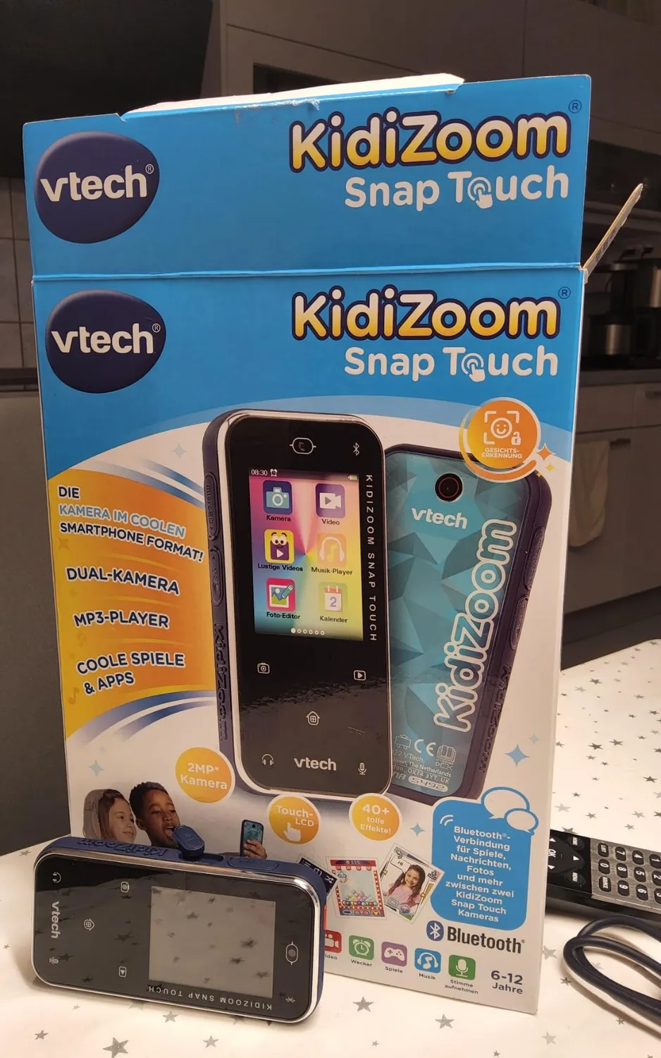 VTech KidiZoom Snap Touch Kinderkamera blau 5MP Touch