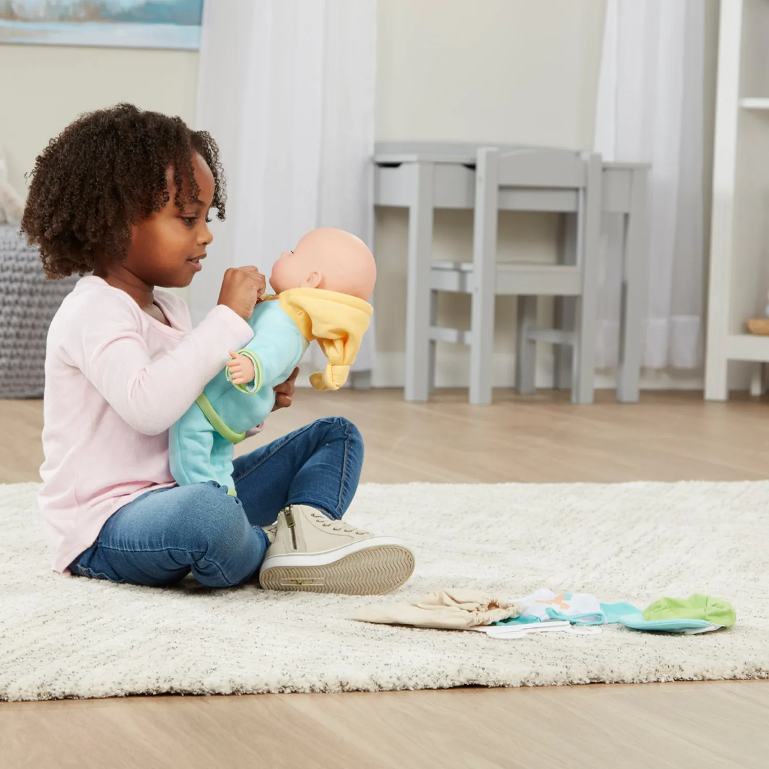 Melissa and Doug Mine to Love Mix & Match Puppenkleidung 6-teilig