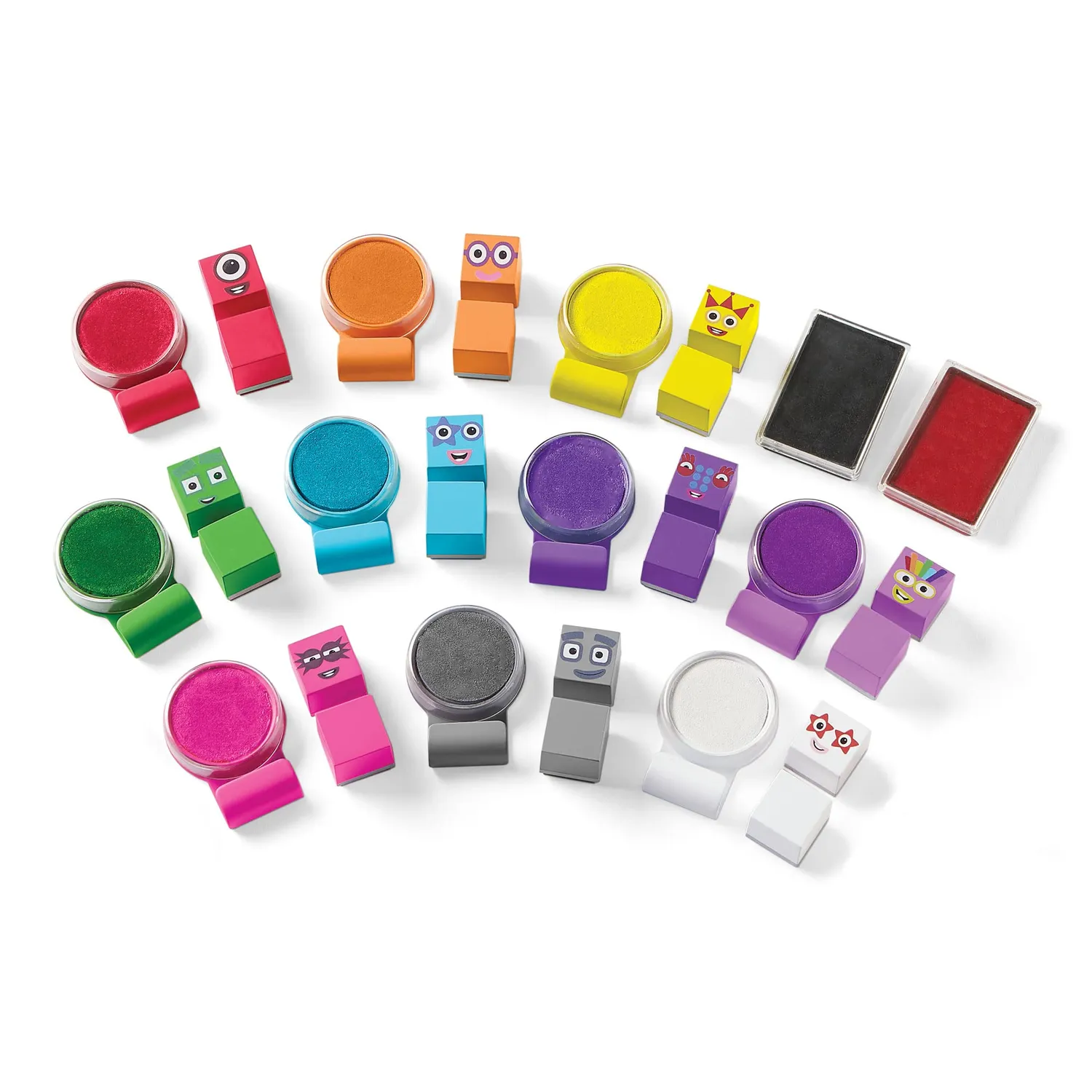 Learning Resources Numberblocks Stampoline Freizeitpark Stempelset