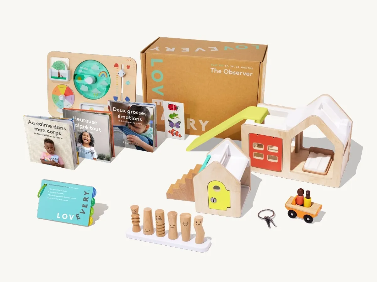 Lovevery Zuschauer-Set Spielset Deutsch ab 3 Jahren