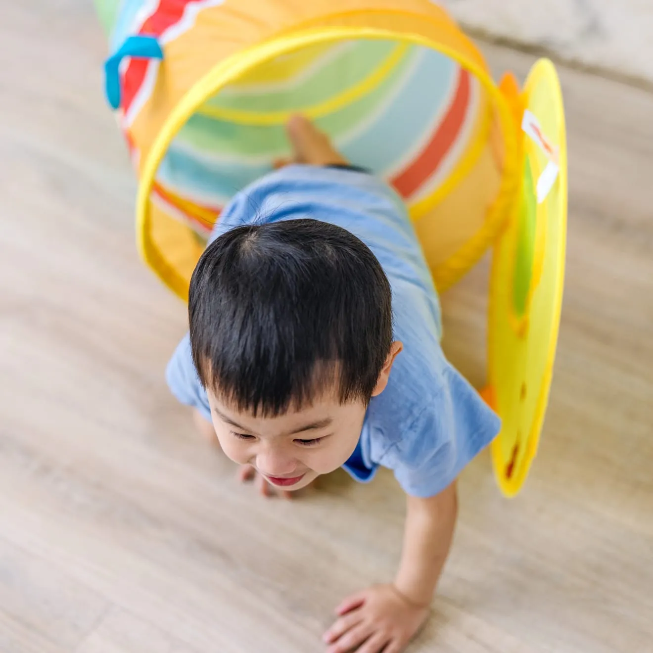 Melissa & Doug Giddy Buggy Krabbeltunnel 150 cm bunt
