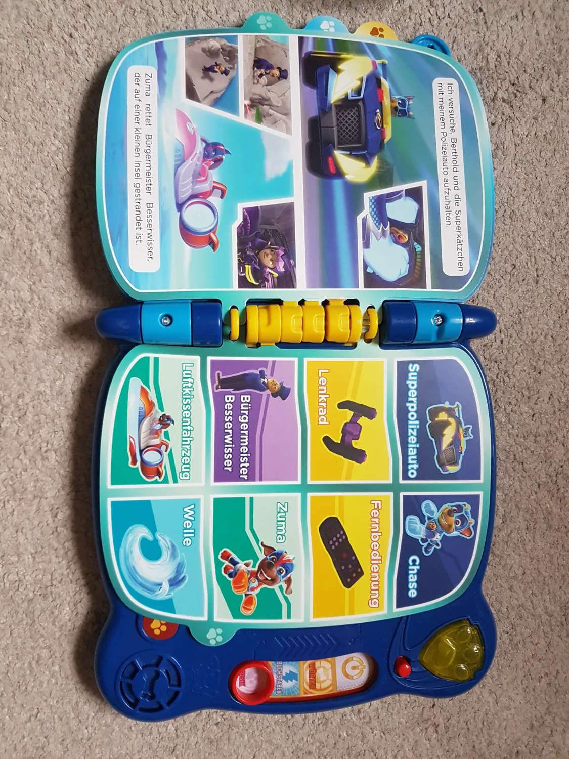 VTech Mighty Pups Lernbuch Paw Patrol interaktiv 3-6 Jahre