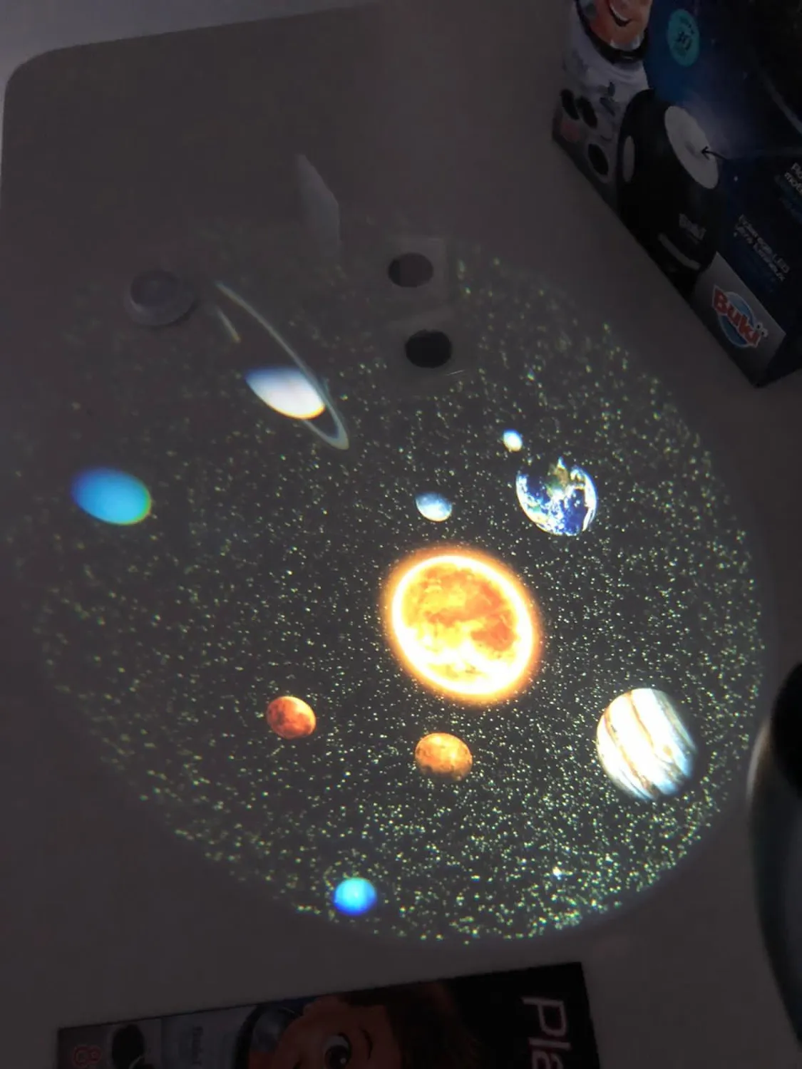 Buki 8002 HD-Planetarium Projektor 3 Scheiben LED