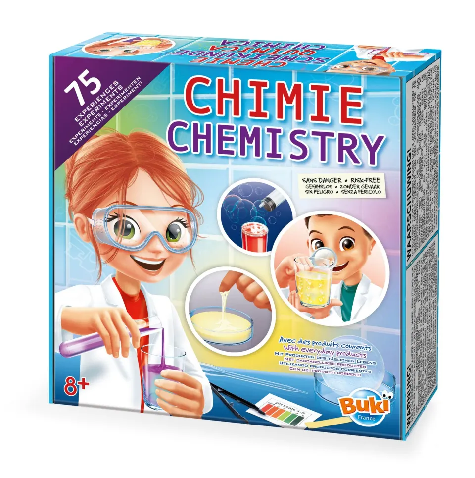 Buki France 8363EU Chemie 75 Experimente Kasten ab 8 Jahren