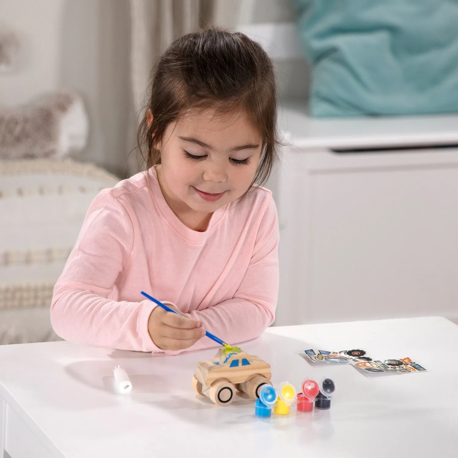 Melissa & Doug Created by Me Vehicles Bastelset 2er-Pack Holz