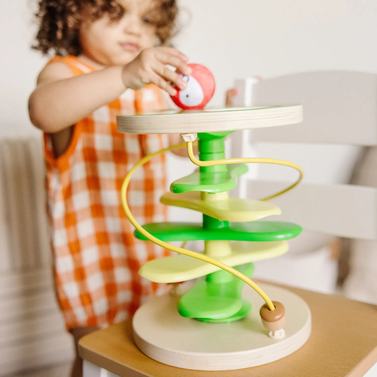 Melissa & Doug Rollables Treehouse Twirl Kugelbahn Holz