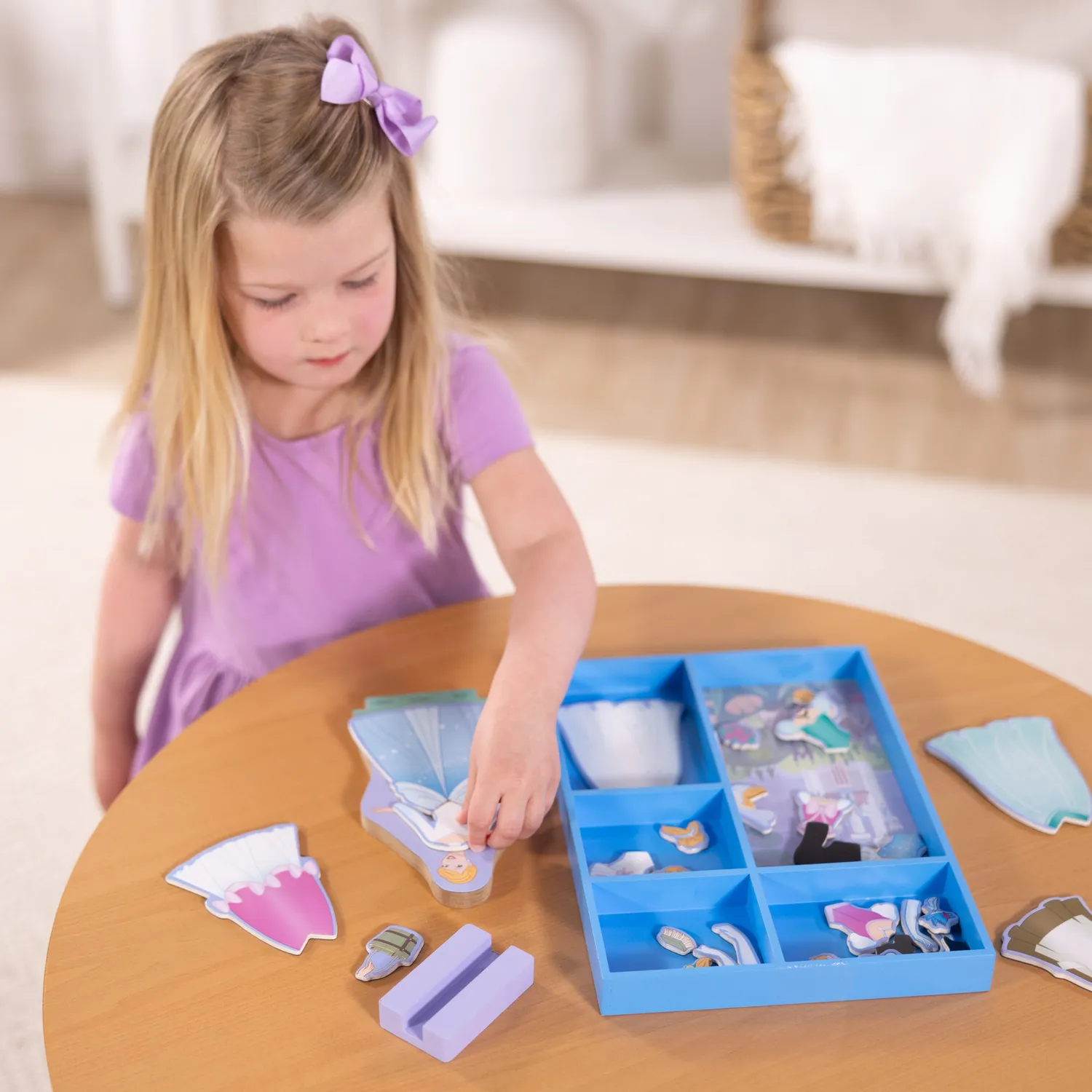 Melissa & Doug Disney Cinderella Magnetspiel Holz 30-teilig