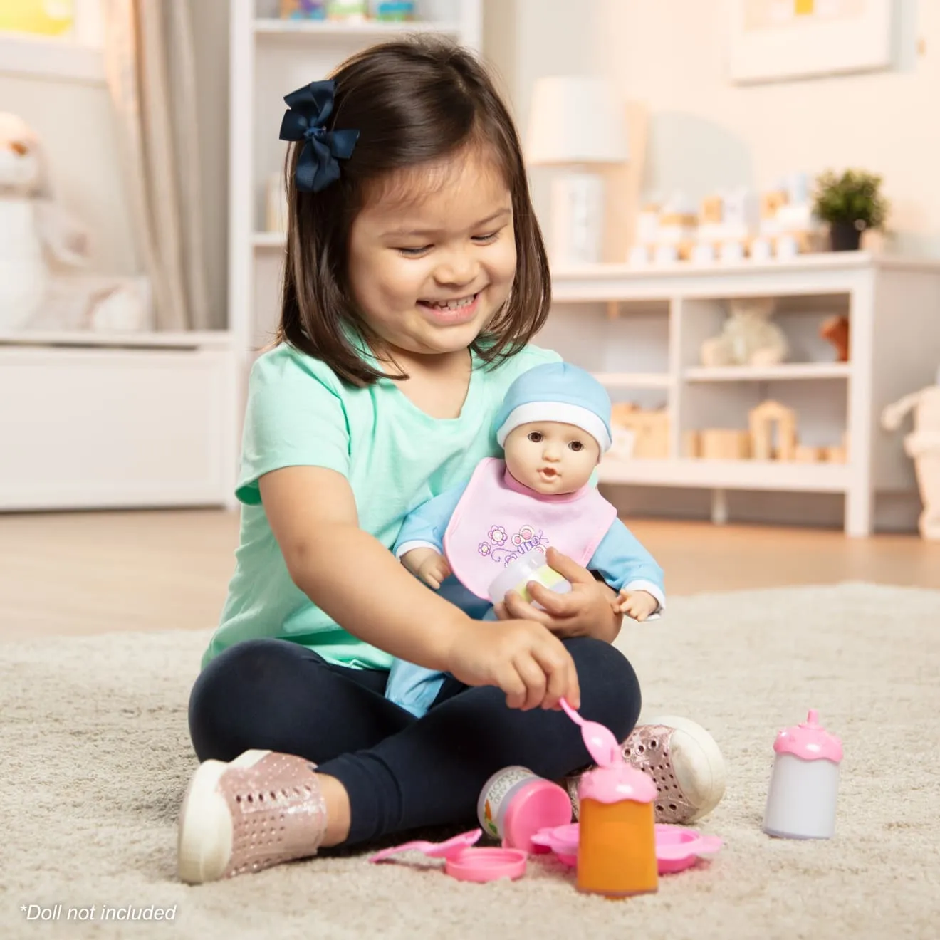 Melissa & Doug Mine to Love Baby Food Puppenzubehör 8-teilig