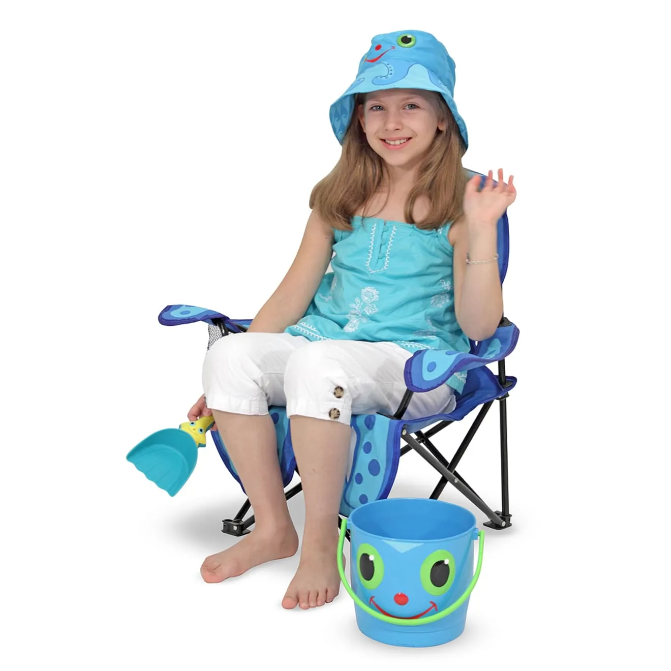 Melissa & Doug Flex Octopus Kinderstuhl faltbar Oktopus