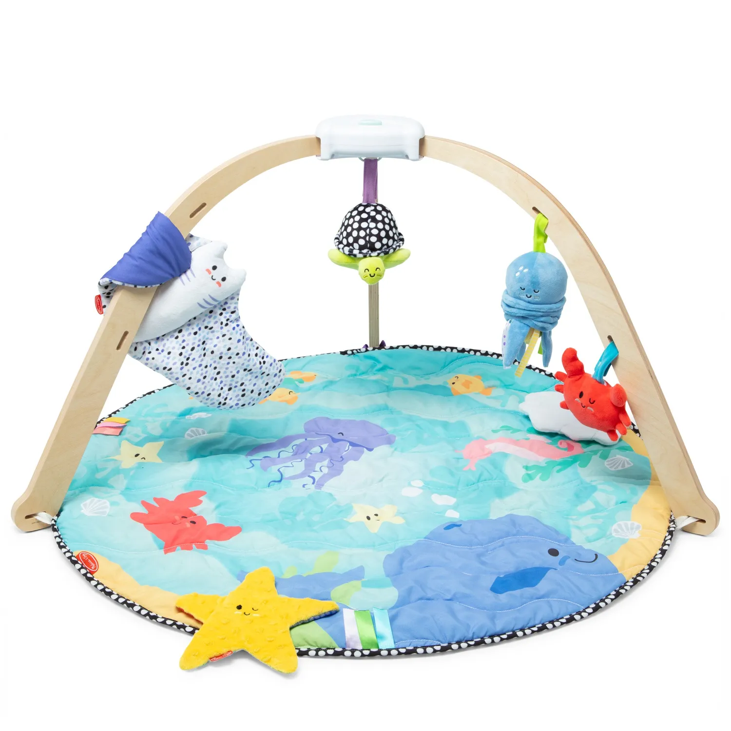 Melissa & Doug Ocean Easy-Fold Spielbogen Baby Ozean