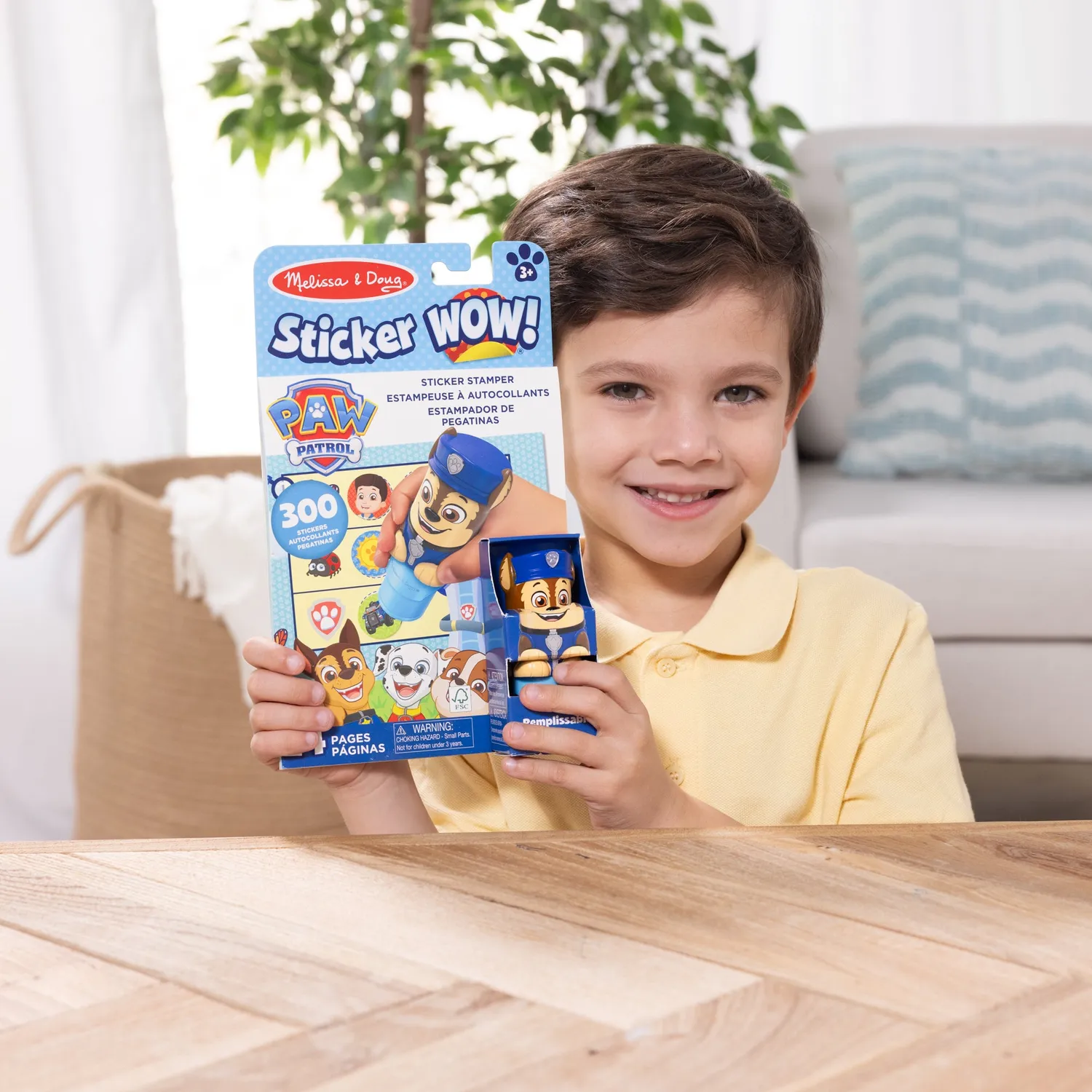 Melissa & Doug Sticker WOW! Stickerheft PAW Patrol Chase