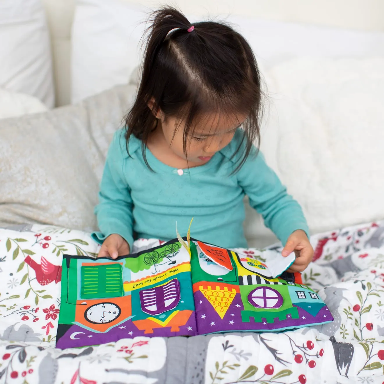 Melissa & Doug K's Kids Soft Activity Stoffbuch Peekaboo Dschungel