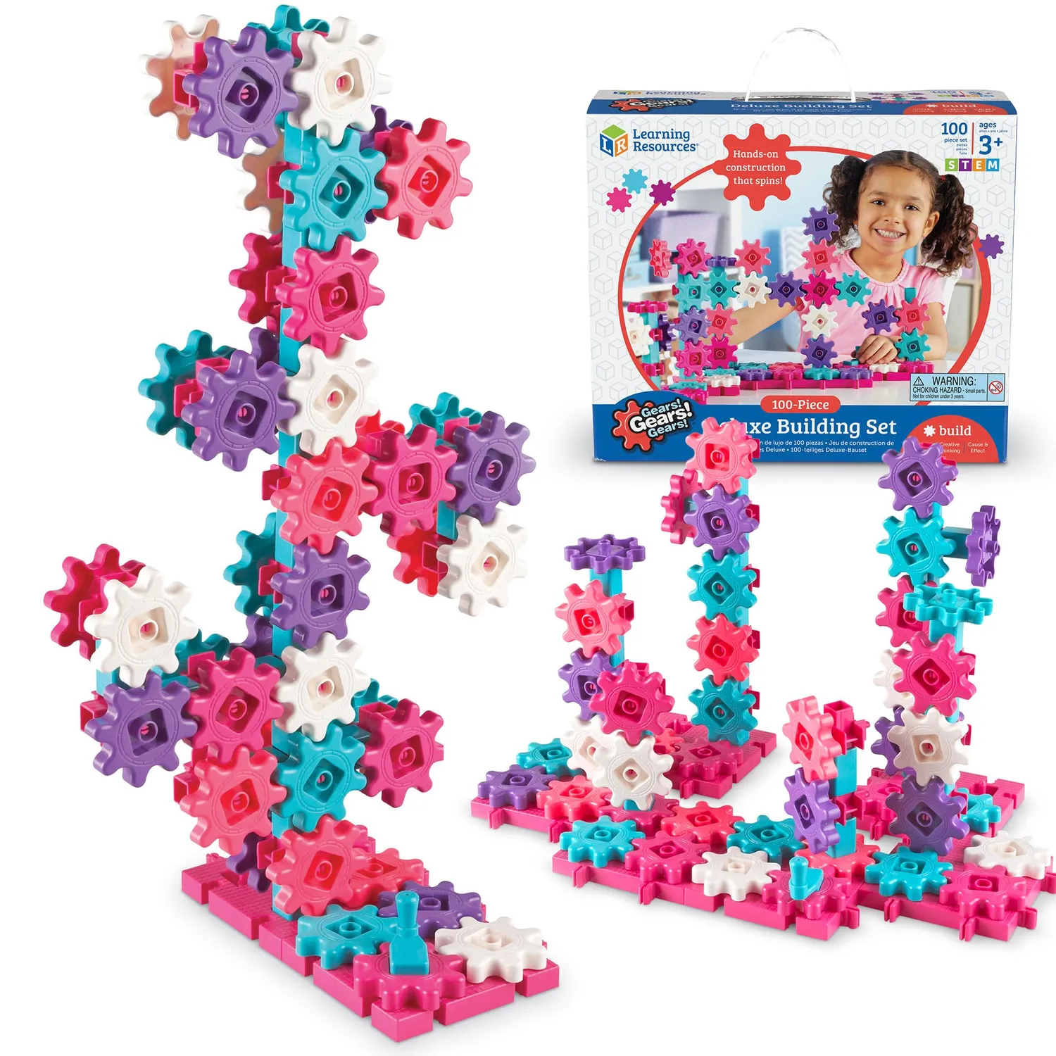 Learning Resources Gears Gears Gears Einsteiger-Bausatz 100 Teile