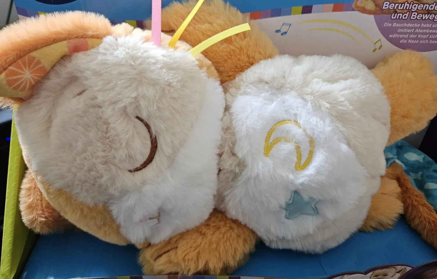 VTech Baby Schlummer-Kätzchen Kuscheltier mit Nachtlicht 0-36 M.
