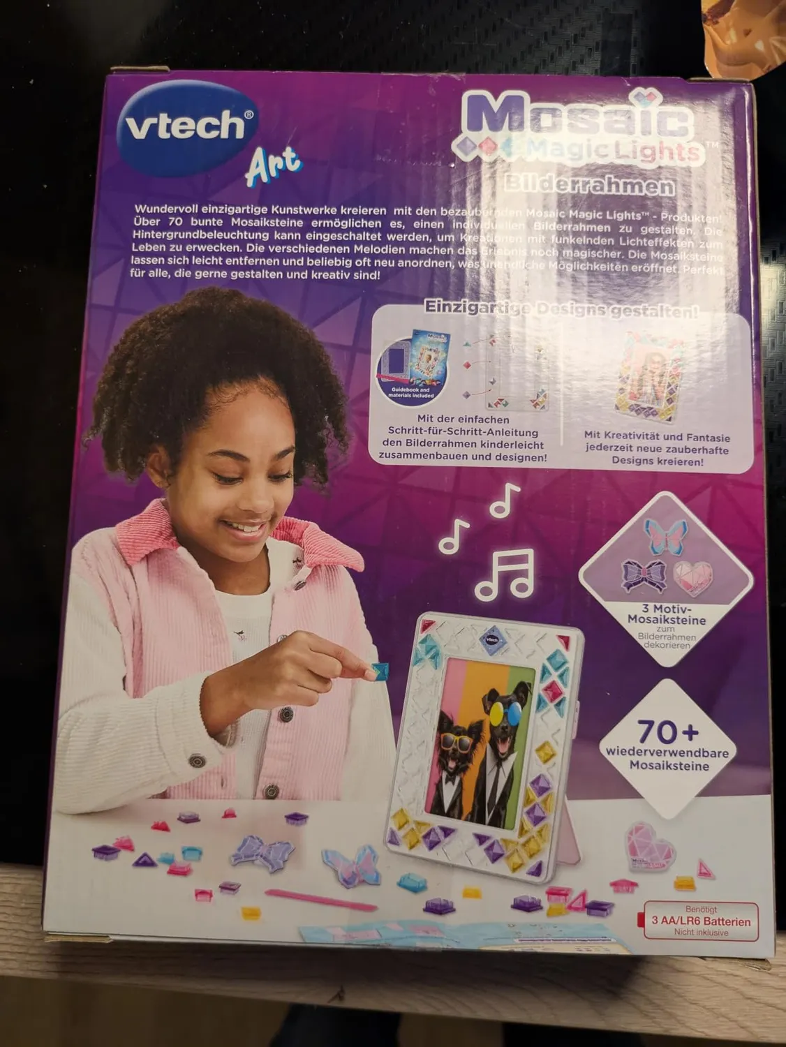 VTech Mosaic Magic Lights Bilderrahmen Mosaik-Set