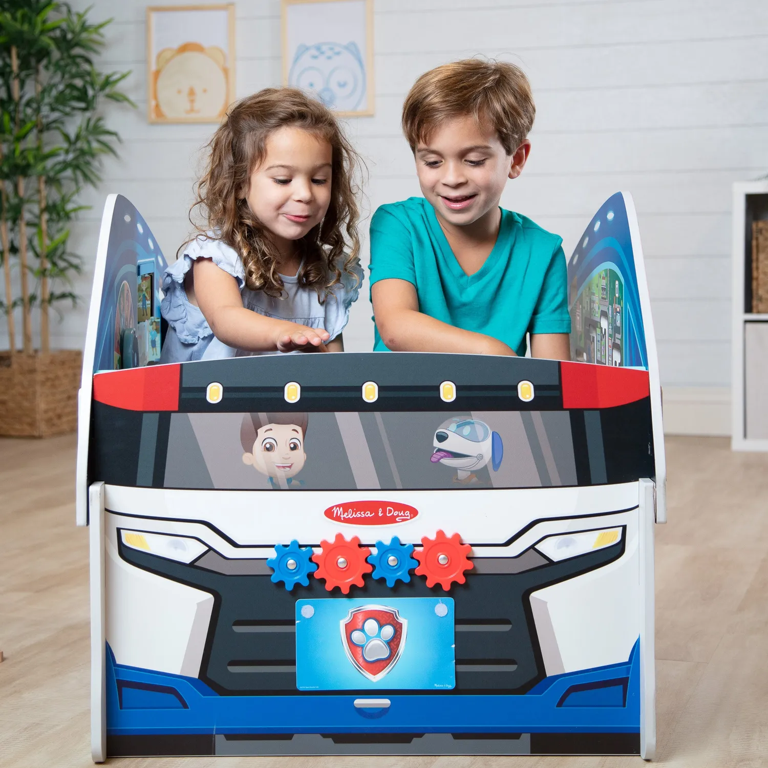 Melissa and Doug Paw Patrol Patroller Spielcenter Holz