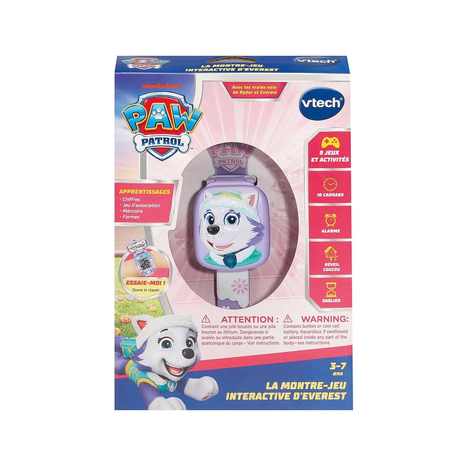 VTech Paw Patrol Everest Spieluhr interaktiv französisch