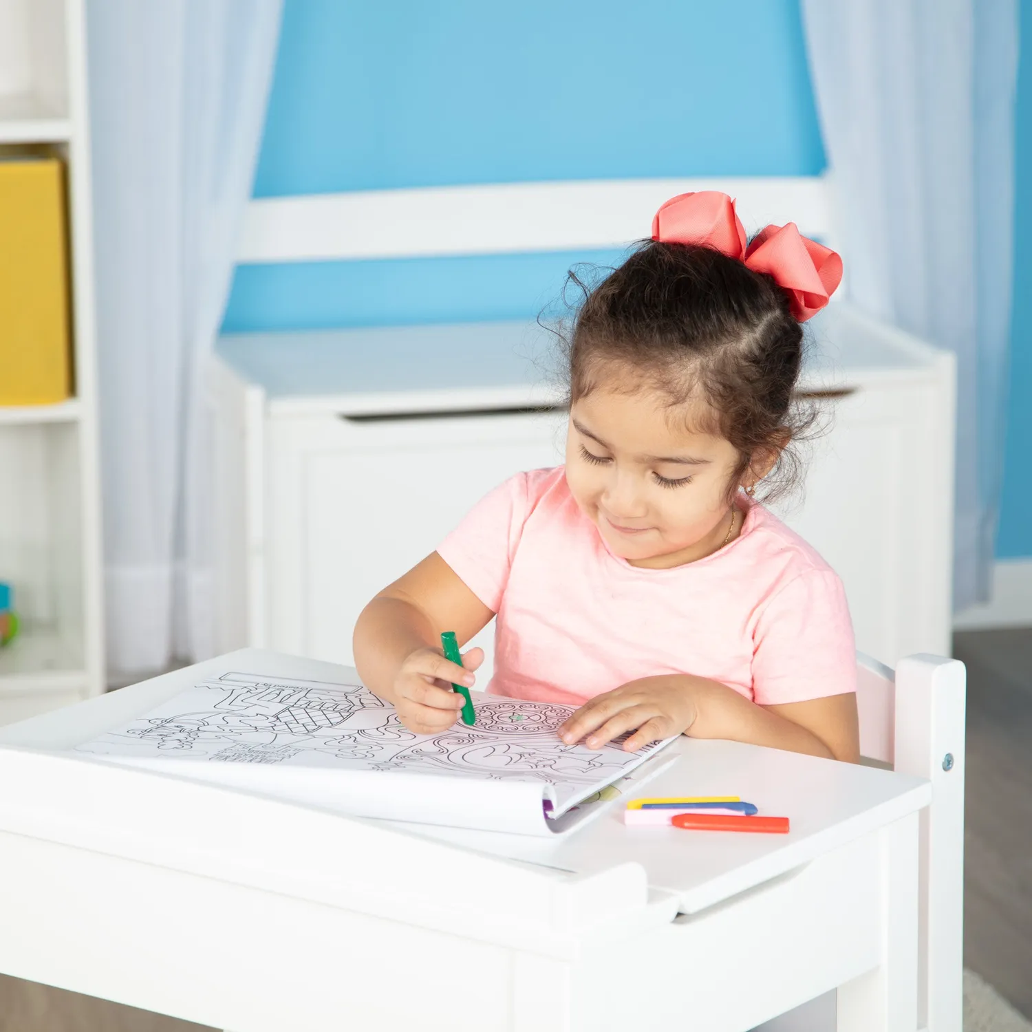 Melissa & Doug Jumbo Coloring Pad Malblock Prinzessin Fee