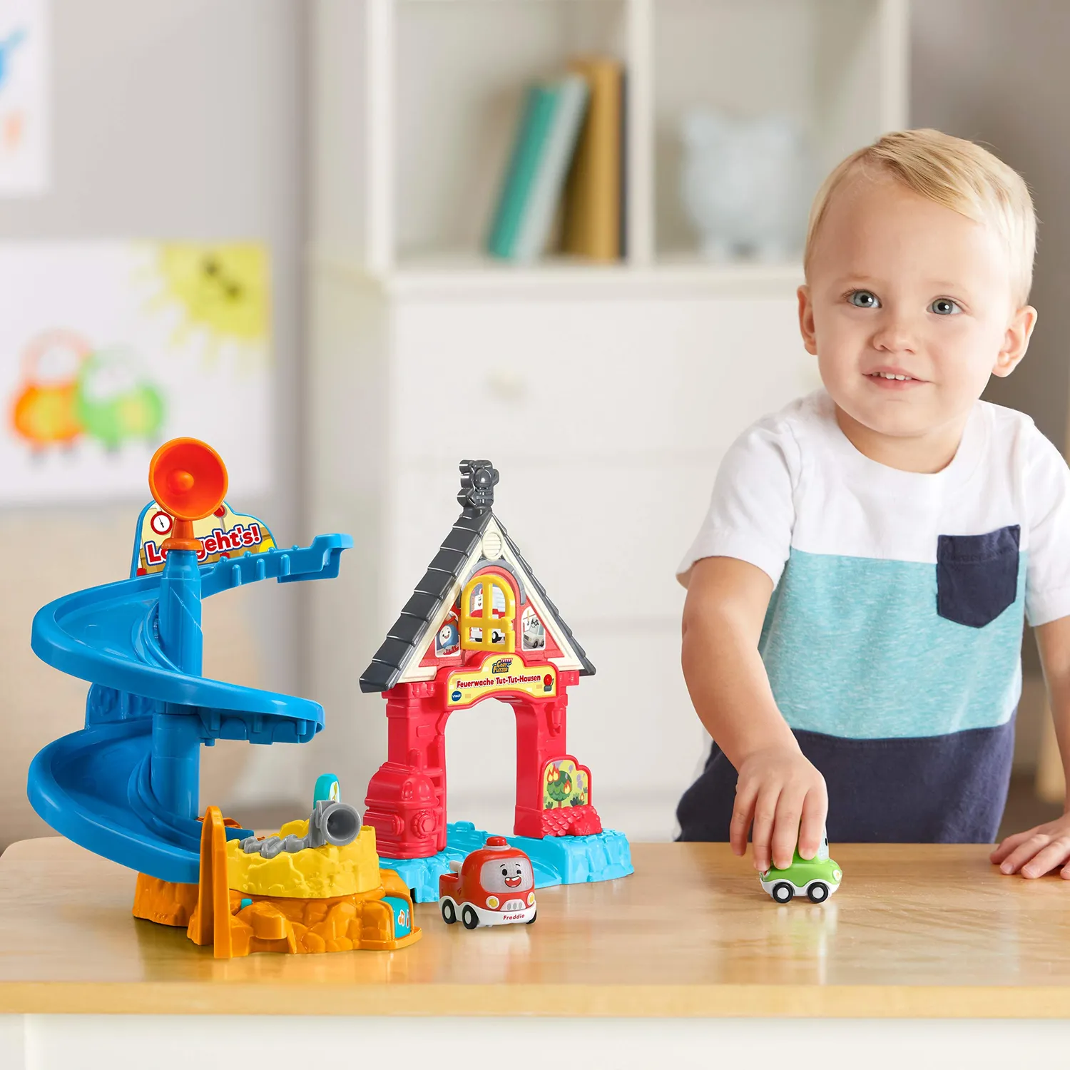 VTech Tut Tut Cory Flitzer Feuerwache 80-524004 Spielset