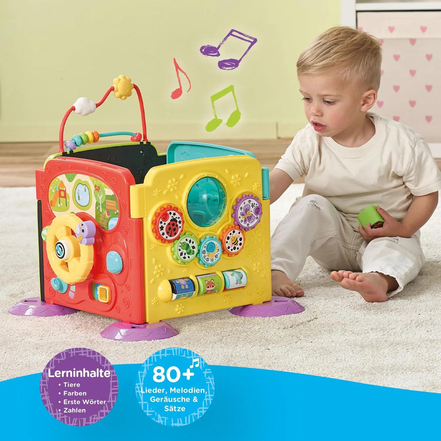 VTech Baby 3-in-1 Spielwelt Activity Board 6-36 Monate