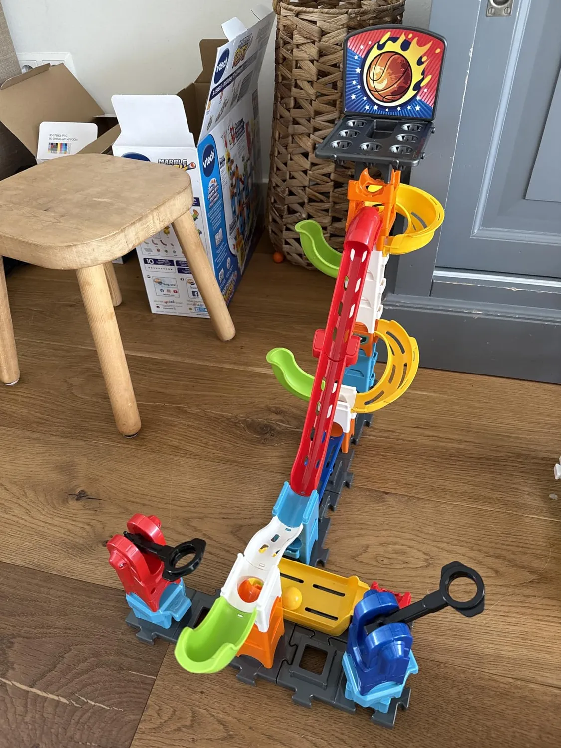 VTech Marble Rush Basketball Set S500 Kugelbahn 41-tlg