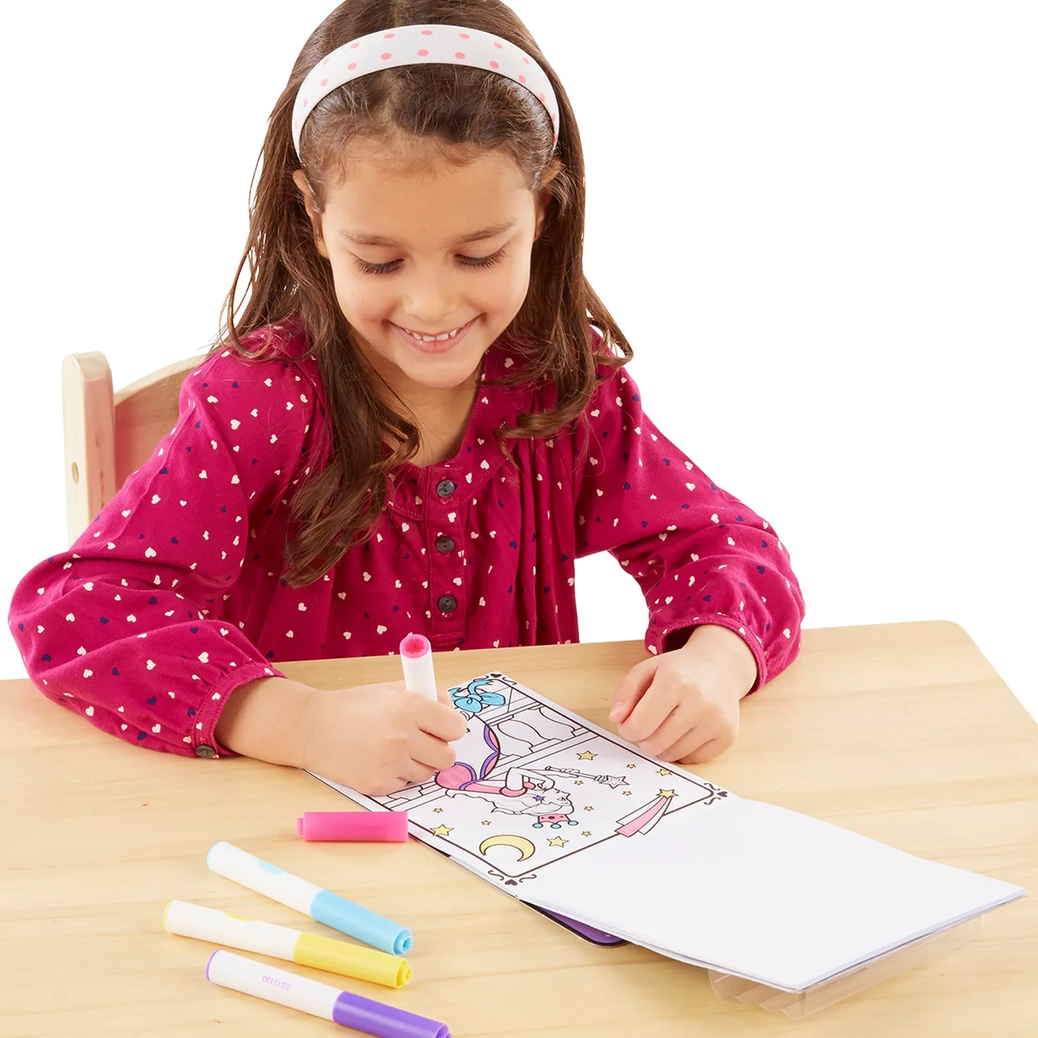 Melissa & Doug Magicolor Prinzessin Malblock 18 Seiten ab 3 J.