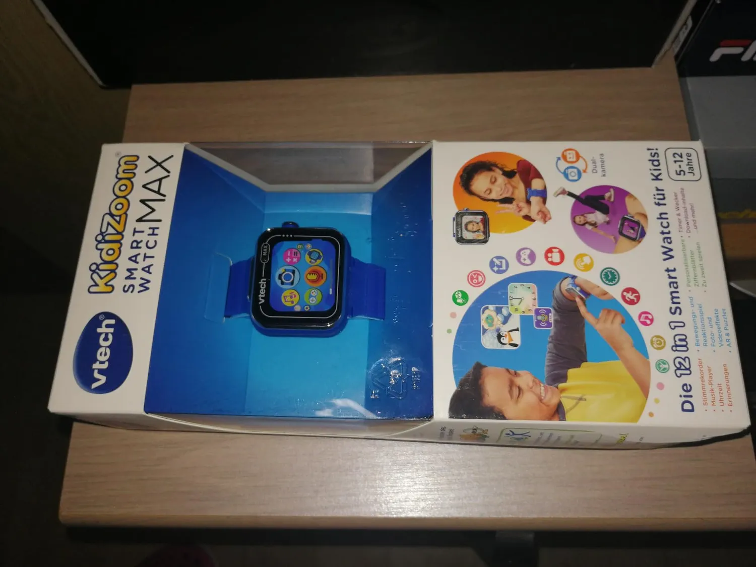 VTech KidiZoom Smart Watch MAX Kinderuhr Schwarz Dualkamera