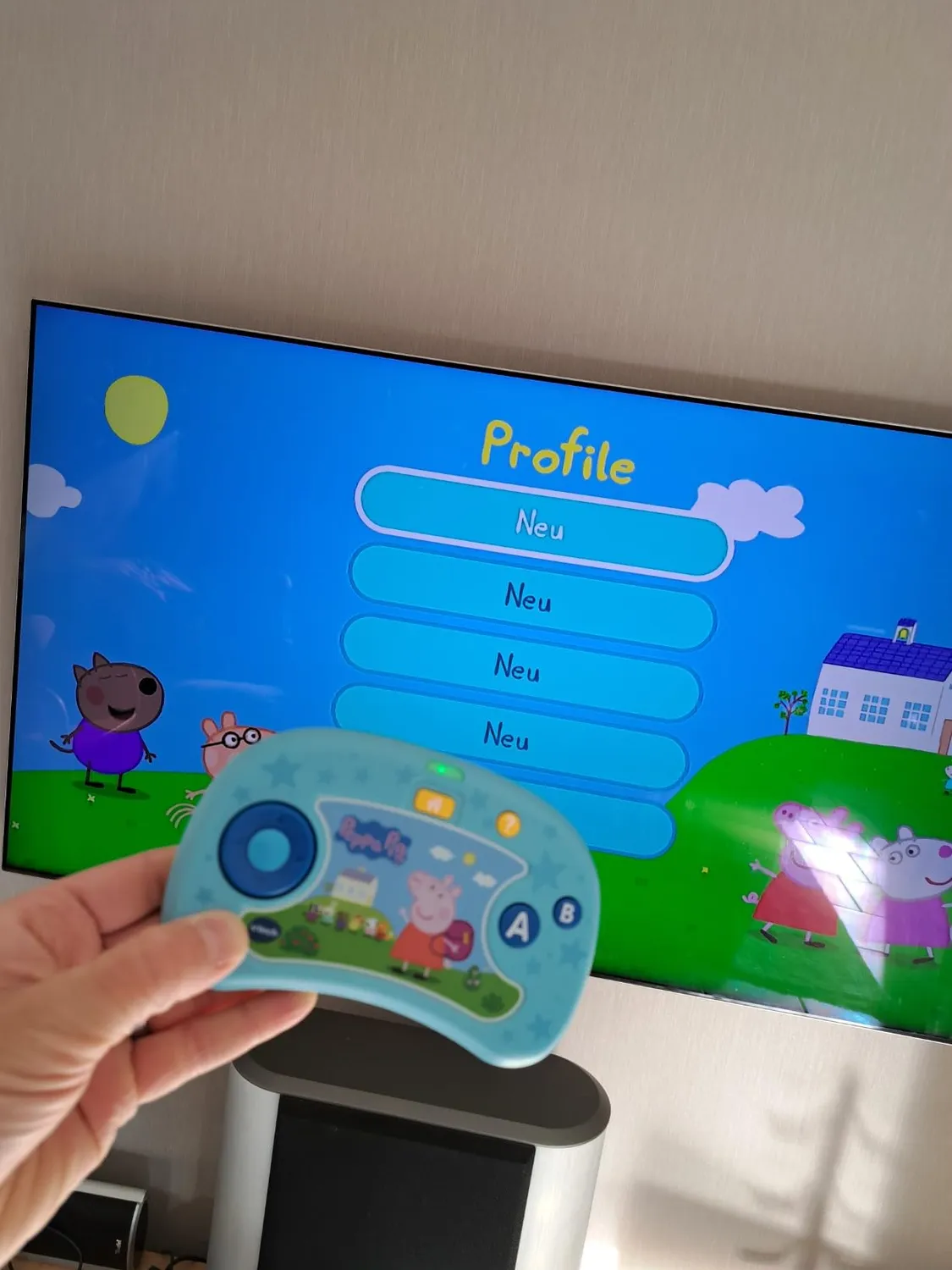 VTech ABC Smile TV Peppa Pig Lernkonsole HDMI 3-7 J.