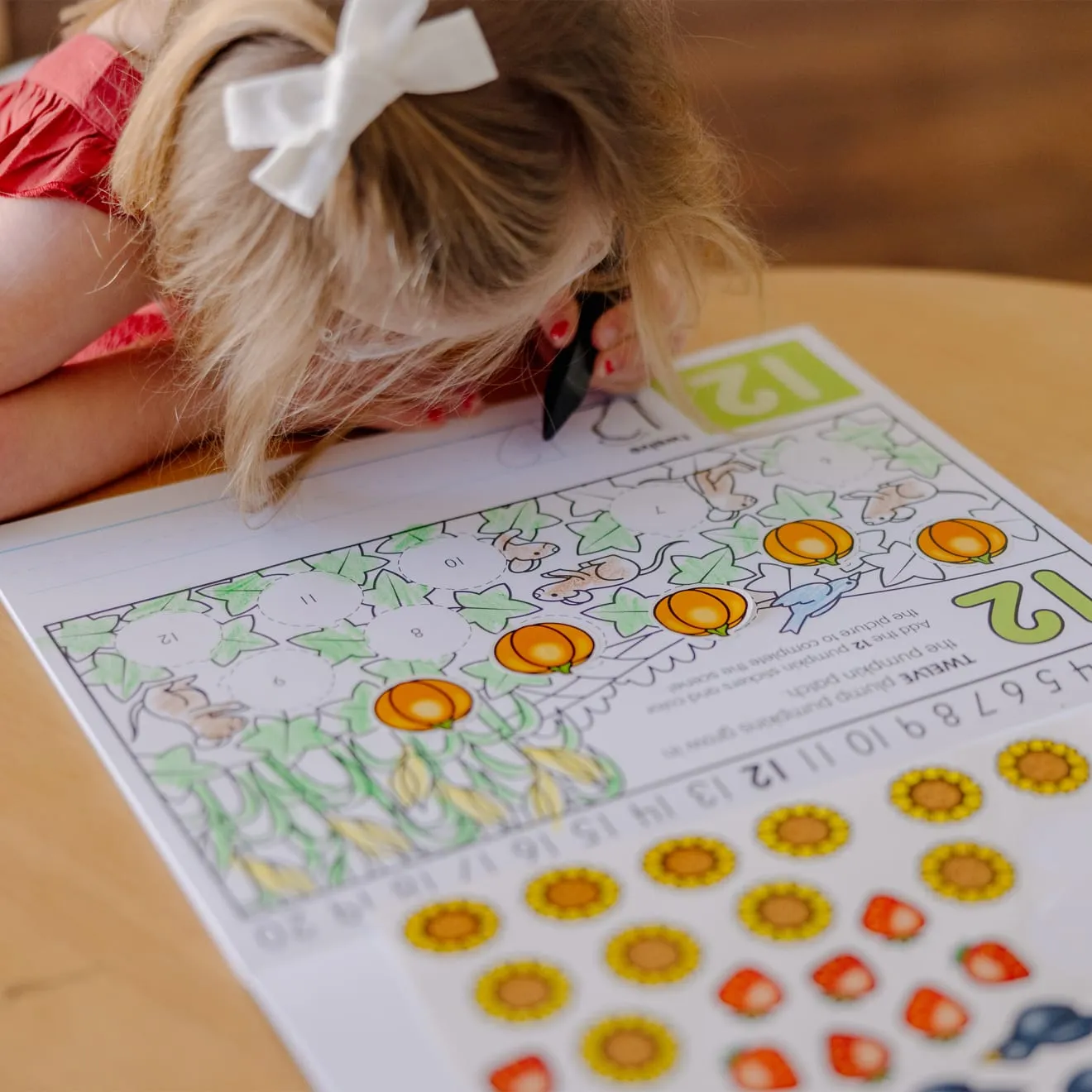 Melissa & Doug Numbers Activity Pad Malblock Zahlen 20 Seiten
