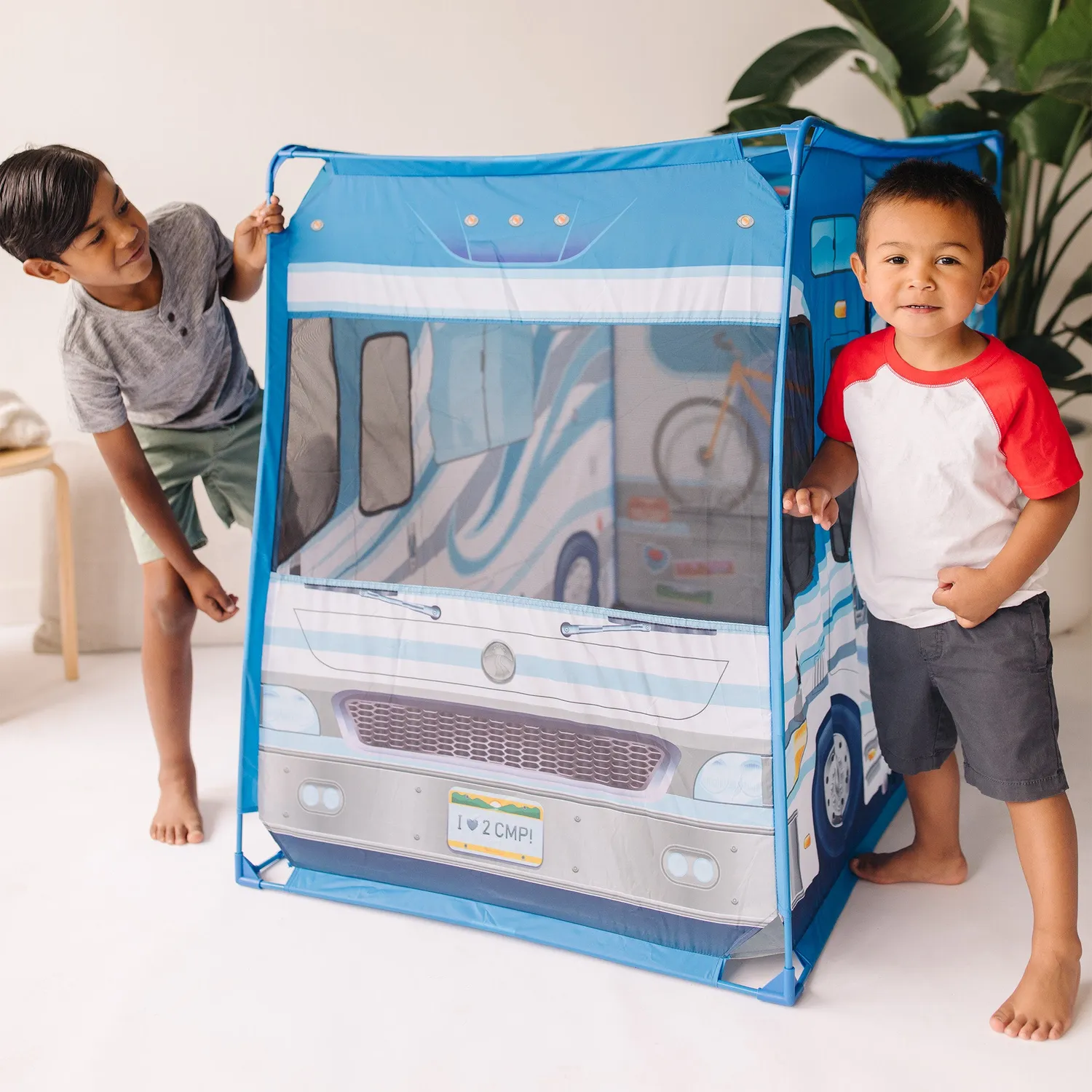 Melissa & Doug Let's Explore Camper Tent Spielzelt mit Tasche