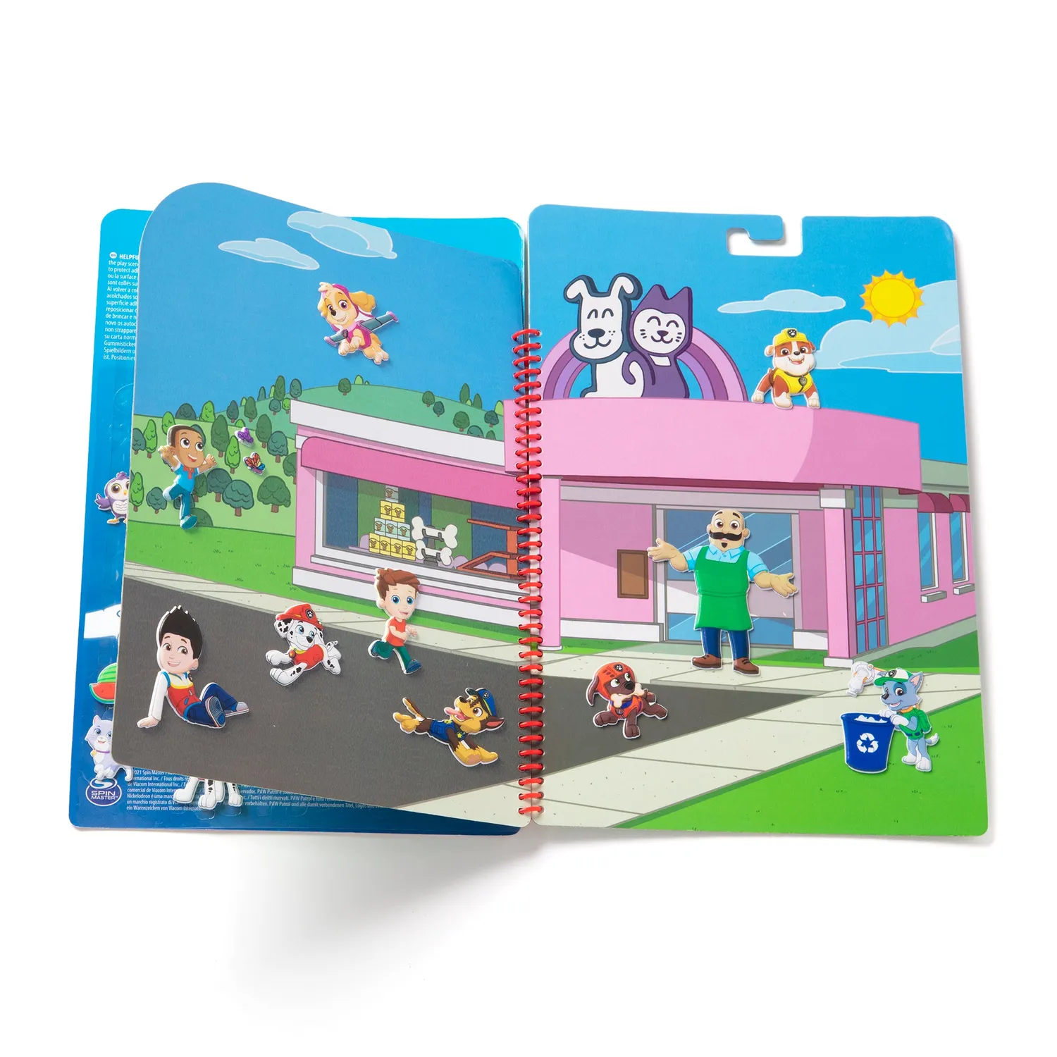 Melissa & Doug PAW Patrol Puffy Stickerbuch Adventure Bay