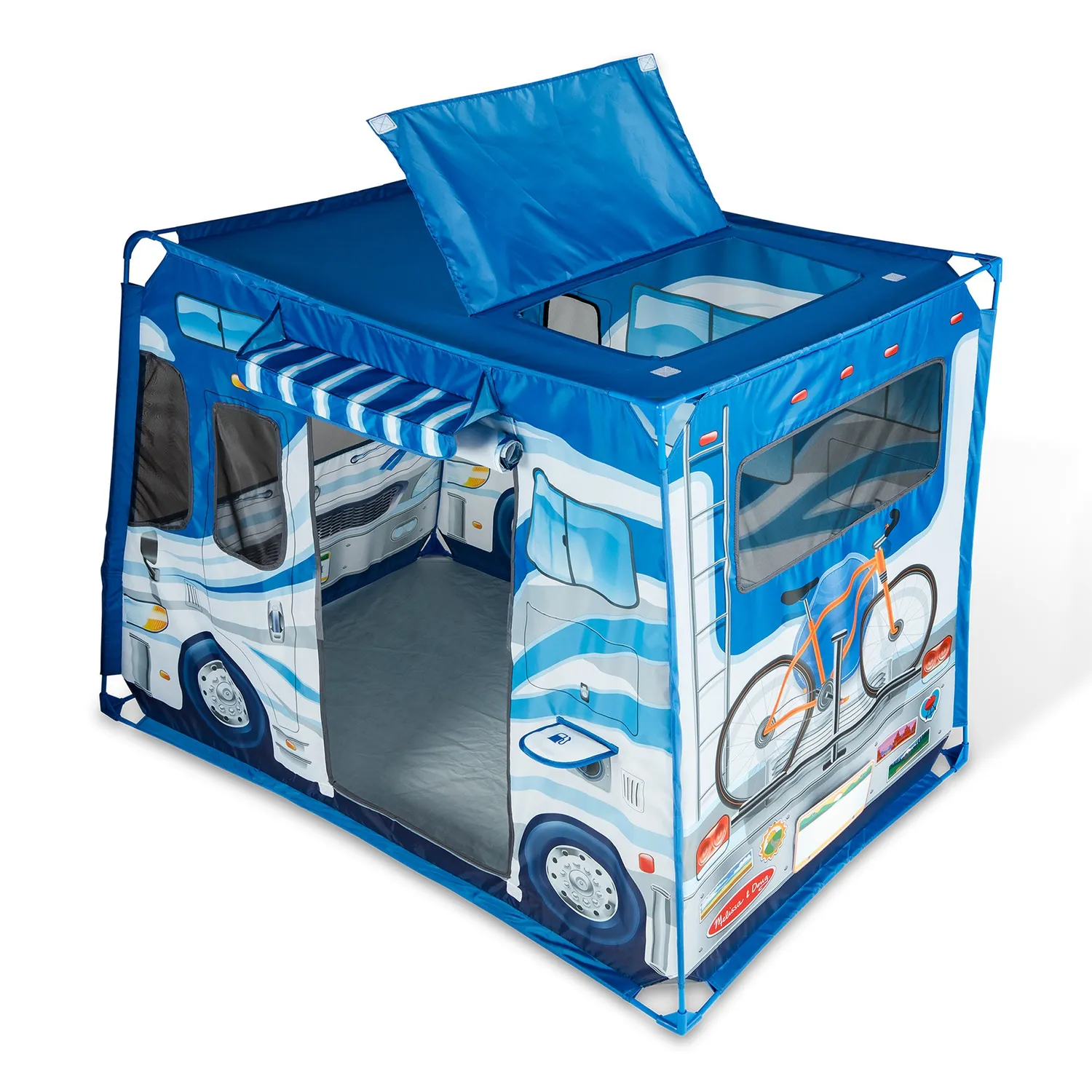 Melissa & Doug Let's Explore Camper Tent Spielzelt mit Tasche