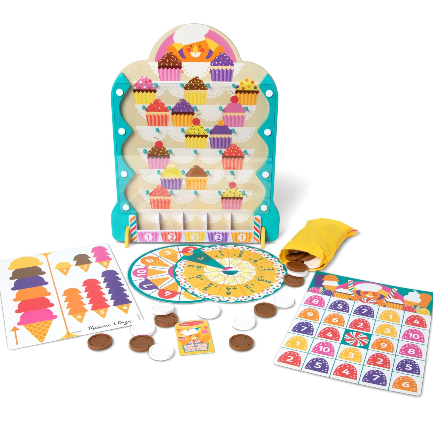 Melissa & Doug Fun at the Fair Roulette Plinko Holz