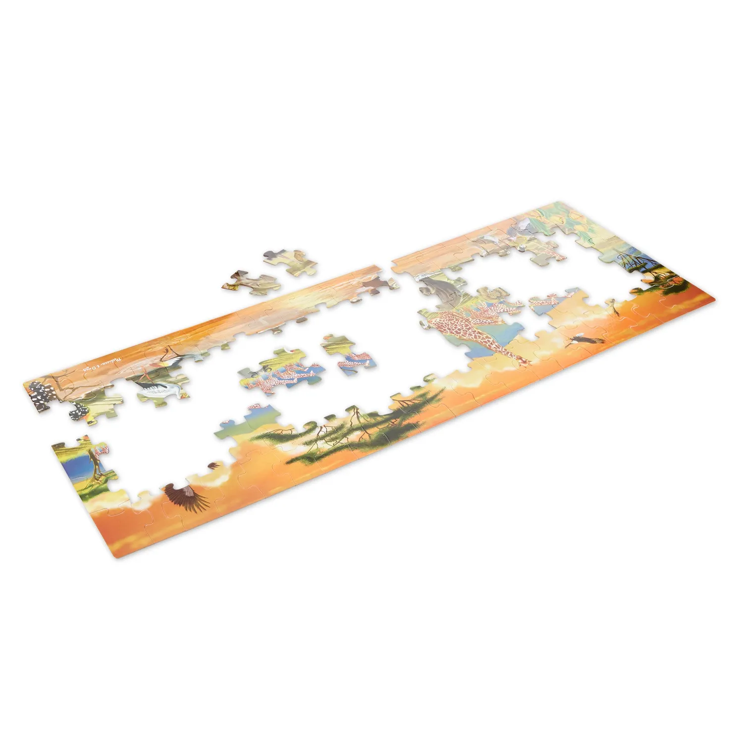 Melissa & Doug Safari Floor Puzzle Bodenpuzzle 100 Teile