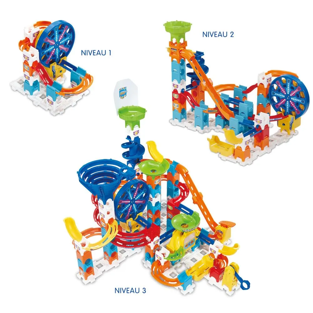 VTech Marble Rush Ultimate Set XL200E Kugelbahn 127 Teile elektronisch