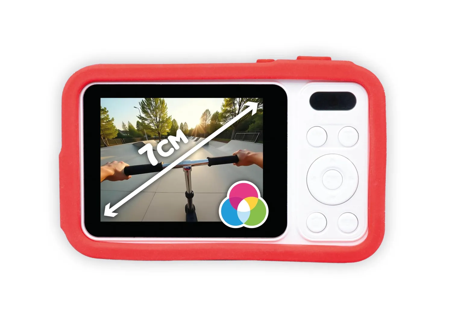 Buki CamPro PV010 Kinderkamera 2-in-1 Actioncam 48MP