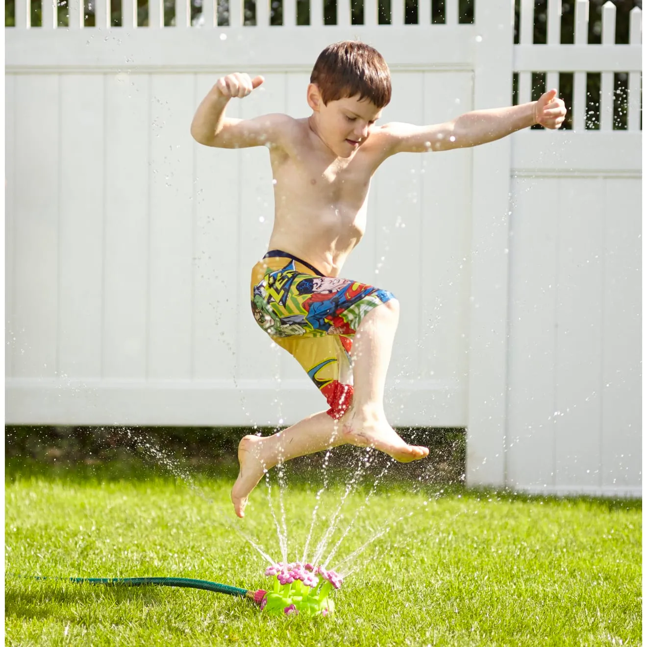 Melissa & Doug Pretty Petals Sprinkler Blumen Wasserspaß