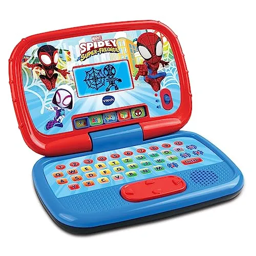 VTech Spidey Lernlaptop Kinderlaptop 3-6 Jahre QWERTZ