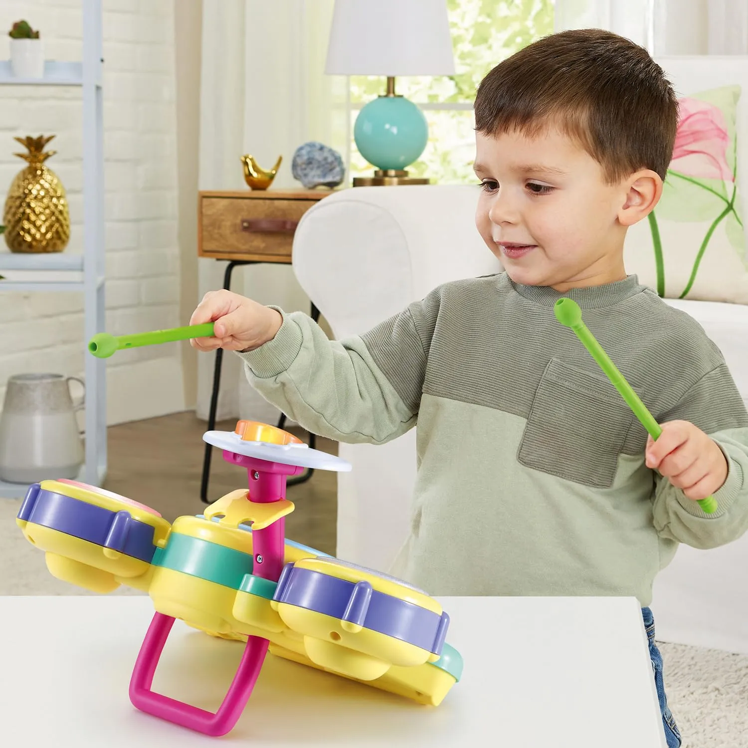 VTech Bluey Interaktives Schlagzeug Französisch ab 3 Jahren